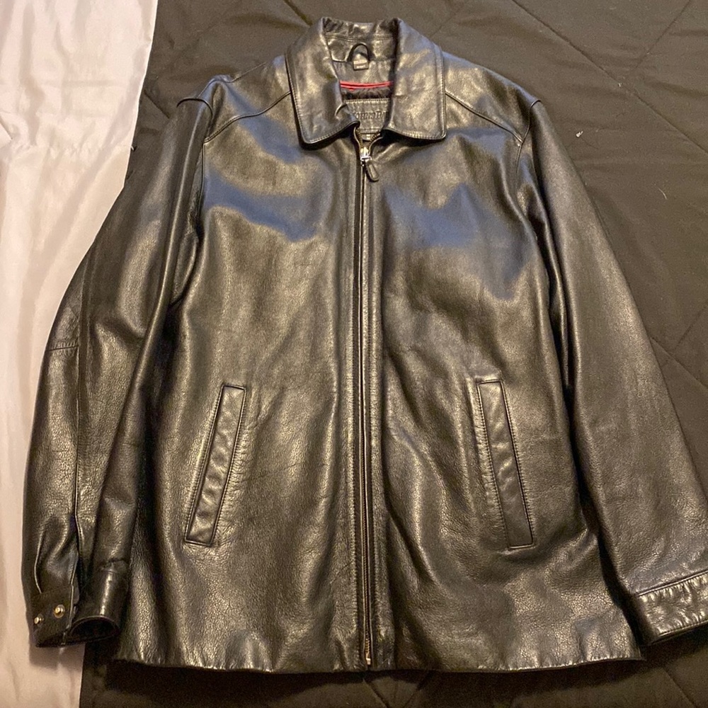 Men’s leather jacket